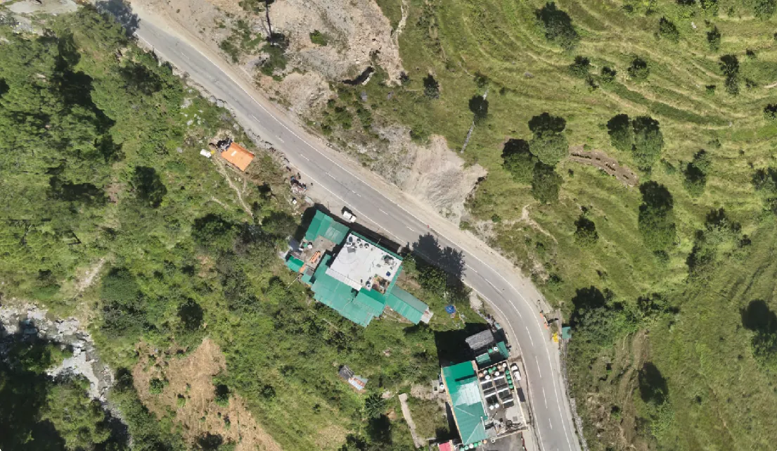 Image Stitching Orthomosaic Generation